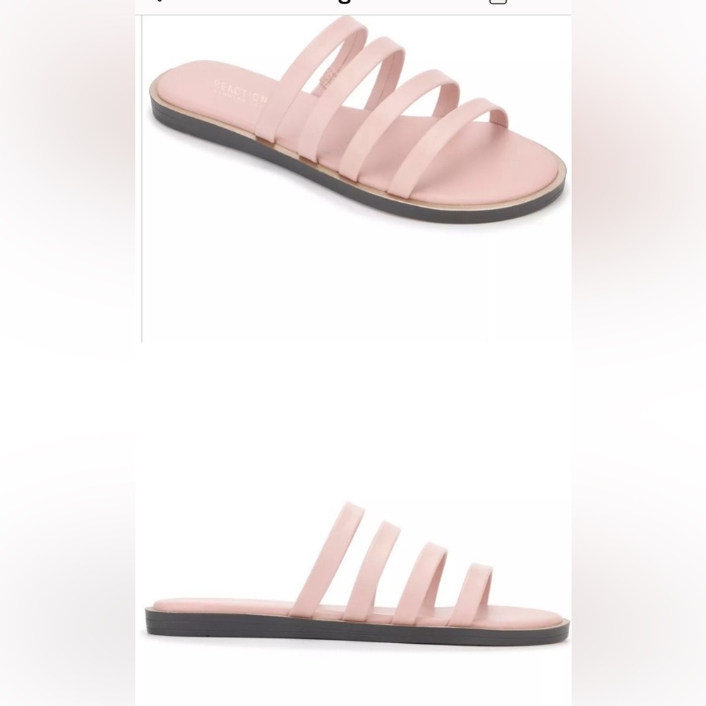 Kenneth Cole Reaction Sloan four band sandal 7.5 NEW IN BOX